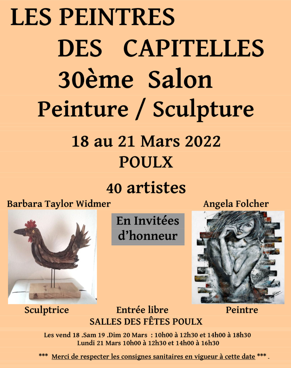 30ème Salon des Peintres des Capitelles à Poulx (Gard) sur le site d’ARTactif