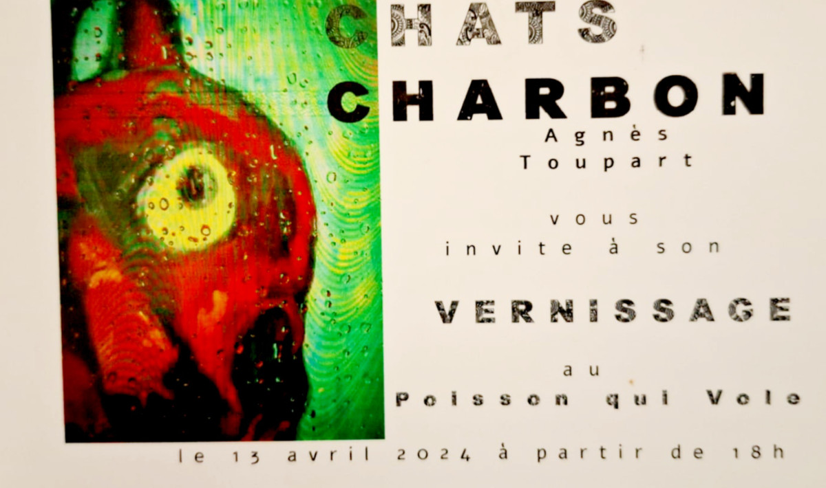 CHAT CHARBON sur le site d’ARTactif