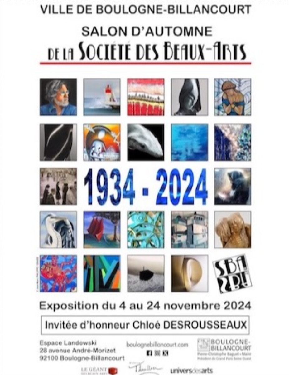 SALON D'AUTOMNE DE LA SOCIÉTÉ DES BEAUX-ARTS DE BOULOGNE-BILLANCOURT sur le site d’ARTactif