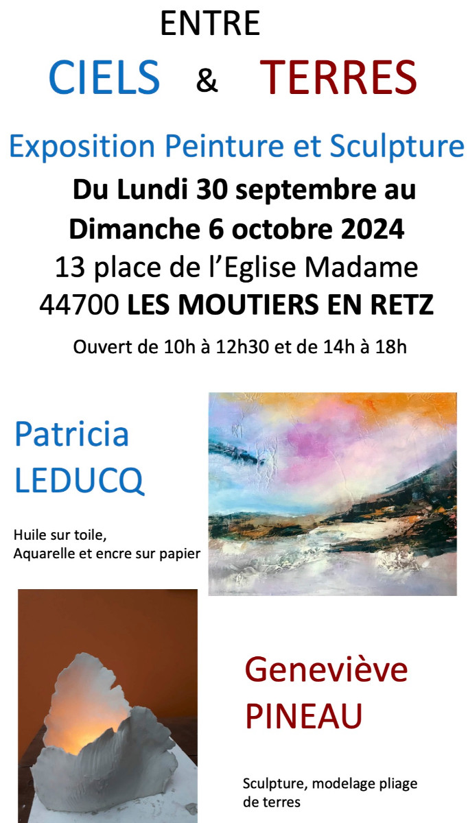 EXPOSITION "ENTRE CIELS ET TERRES" sur le site d’ARTactif