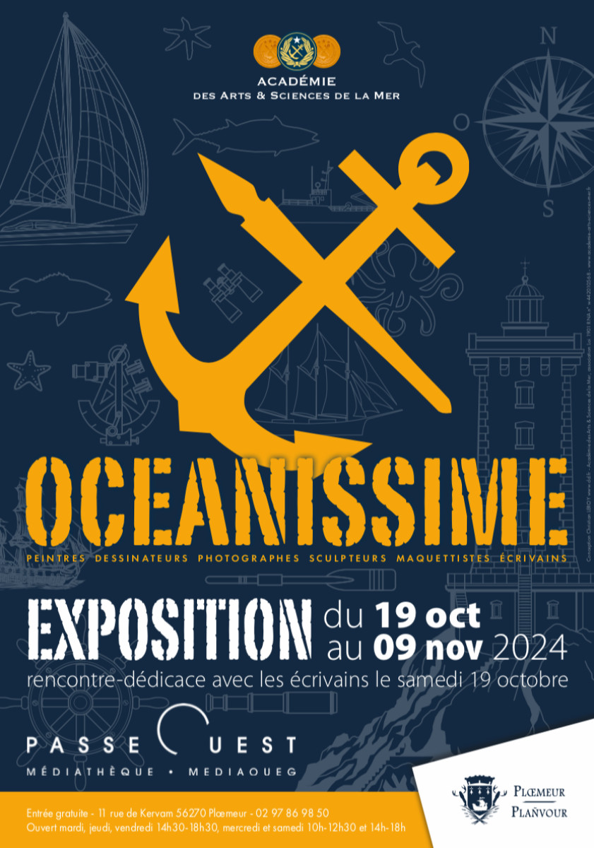 OCEANISSIME 2024 ACADÉMIE DES ARTS ET SCIENCES DE LA MER sur le site d’ARTactif