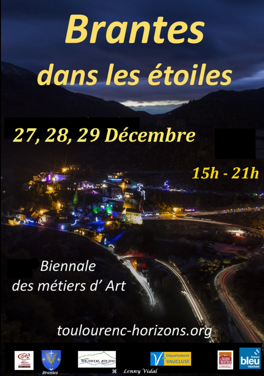 BRANTES DANS LES ÉTOILES - BRANTES (84) sur le site d’ARTactif