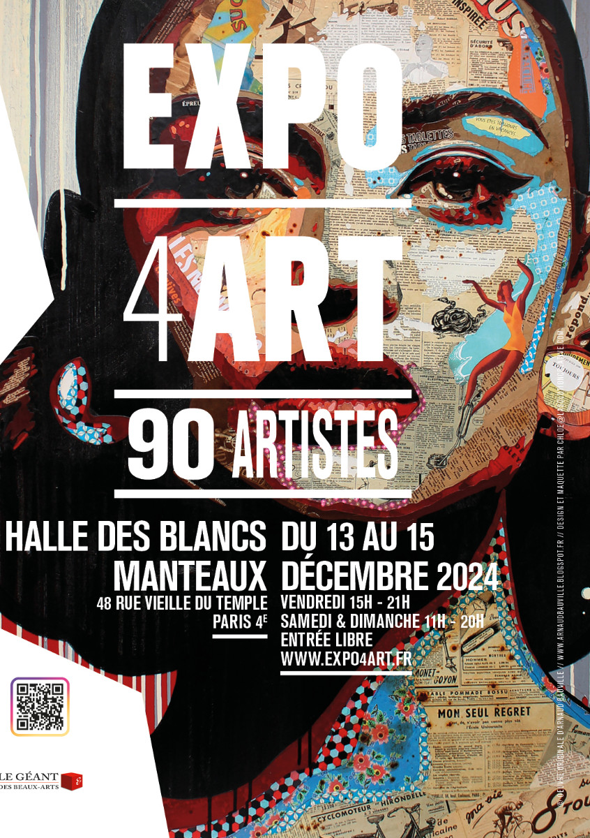 EXPO 4 ART - HALLE DES BLANCS MANTEAUX sur le site d’ARTactif