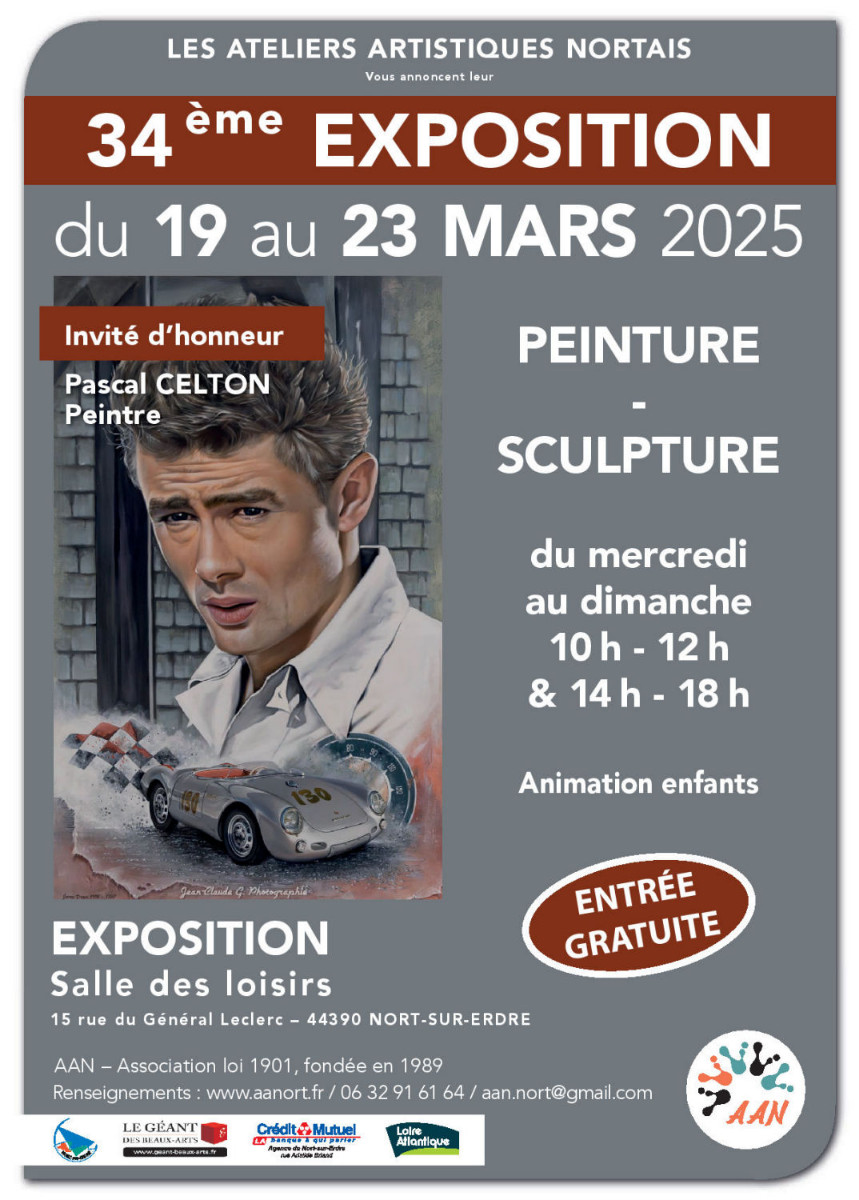 34ÈME EXPO AAN DE NORT-SUR-ERDRE 44 sur le site d’ARTactif