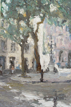 Œuvre contemporaine nommée « Place de Furstenberg », Réalisée par CHRISTIAN RENARD