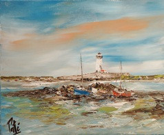 Œuvre contemporaine nommée « PHARE BRETON », Réalisée par PATE