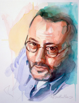 Œuvre contemporaine nommée « Jean Reno », Réalisée par JMBRISTHUILLE