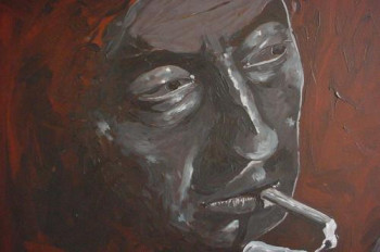 Œuvre contemporaine nommée « serge Gainsbourg », Réalisée par SAINTAUBIN