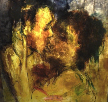 Œuvre contemporaine nommée « Les Amants », Réalisée par JEAN-LOUIS PATRICE