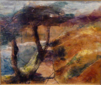 Œuvre contemporaine nommée « Chemin des douaniers », Réalisée par JEAN-LOUIS PATRICE