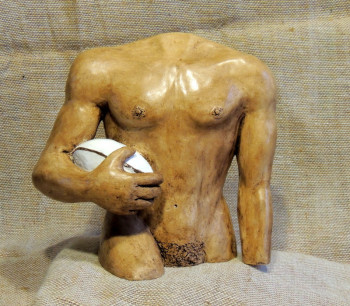 Œuvre contemporaine nommée « dieux du stade », Réalisée par PHILIPPE FERNANDES