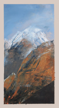 Œuvre contemporaine nommée « White Peak. Pakistan. », Réalisée par GRACHOV VALERIY