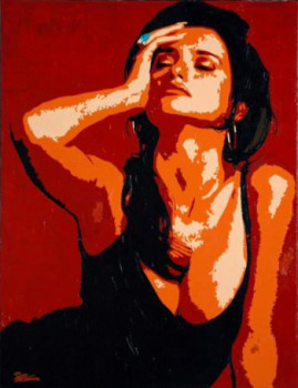 Œuvre contemporaine nommée « Penelope CRUZ », Réalisée par PHILIPPE ETIENNE