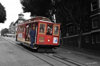 Œuvre contemporaine nommée « THE TRAMWAY », Réalisée par JEAN-MARC PHILIPPE