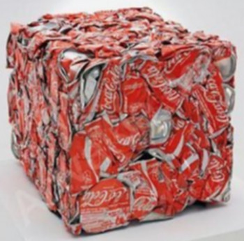 Œuvre contemporaine nommée « coca », Réalisée par VIVIANE ROUXA