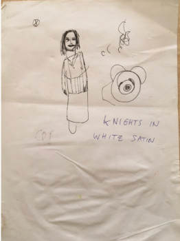 Œuvre contemporaine nommée « knights in white satin », Réalisée par DAVID SROCZYNSKI