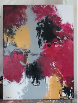 Œuvre contemporaine nommée « Tableau moderne abstrait 13 », Réalisée par PATRICE PAINTING