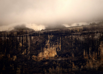 Œuvre contemporaine nommée « Gavarnie....... », Réalisée par PHILIPPE BERTHIER