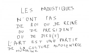 Œuvre contemporaine nommée « I'm not impressed by your mastering of art at all », Réalisée par DAVID SROCZYNSKI