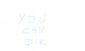 Œuvre contemporaine nommée « you can die », Réalisée par DAVID SROCZYNSKI