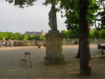 Œuvre contemporaine nommée « Jardin de Luxembourg 10 », Réalisée par OLEG HASLAVSKY