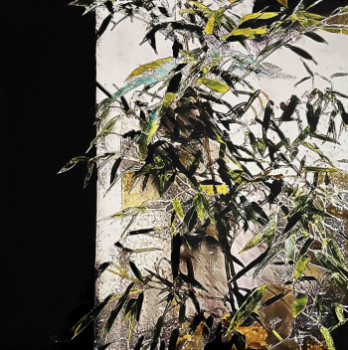Œuvre contemporaine nommée « Bamboo », Réalisée par ALAIN CABOT ALAIN