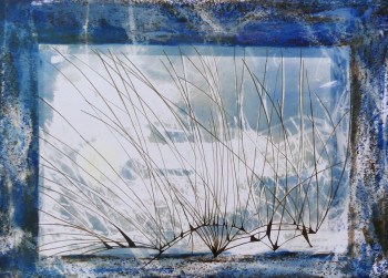 Œuvre contemporaine nommée « Willows in Winter, Saules d'Hiver », Réalisée par VALENTINE CARRE