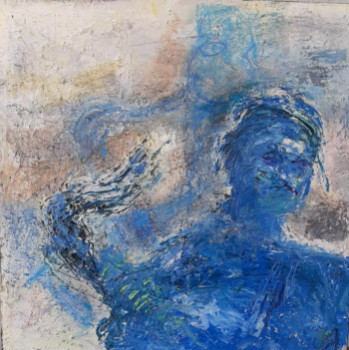 Œuvre contemporaine nommée « GETZ IN BLUE (Stan Getz ) », Réalisée par ARENA