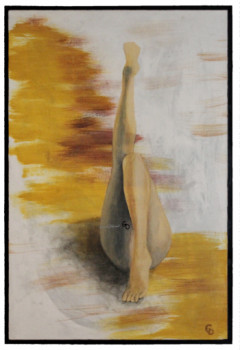 Œuvre contemporaine nommée « 322 - Jeu de jambes », Réalisée par GDLAPALETTE - UN UNIVERS DE CREATIONS