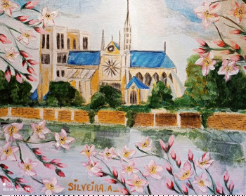 Œuvre contemporaine nommée « Notre Dame », Réalisée par SILVEIRA ANTOINE