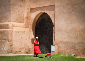 Œuvre contemporaine nommée « L'essence de Maroc », Réalisée par M CABRERA