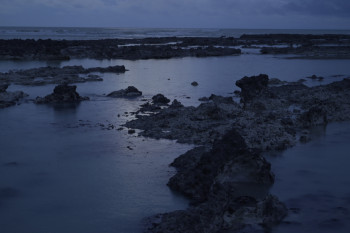 Œuvre contemporaine nommée « Bord de mer, Normandie », Réalisée par MARIE HARRY