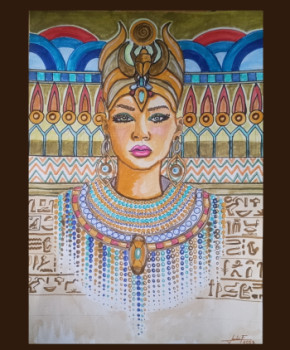 Œuvre contemporaine nommée « Cleopatra », Réalisée par JFH