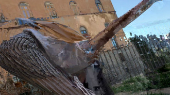 Œuvre contemporaine nommée « Danse à la Citadelle N° 15 », Réalisée par PAT O'BINE