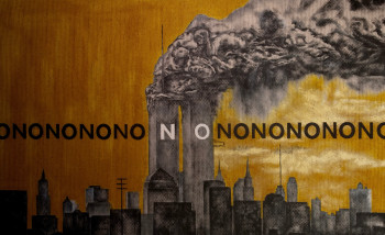 Œuvre contemporaine nommée « NO NO NO NO NO », Réalisée par ERIC ERIC