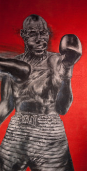 Œuvre contemporaine nommée « Le boxer », Réalisée par ERIC ERIC