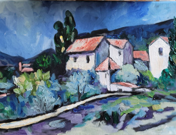 Œuvre contemporaine nommée « LE HAMEAU », Réalisée par BOURILLON KAO