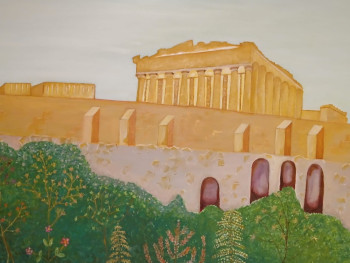 Œuvre contemporaine nommée « Sueño en la acropolis », Réalisée par BUARTES