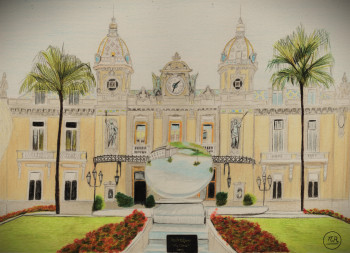 Le casino de Monte-Carlo. Sur le site d’ARTactif