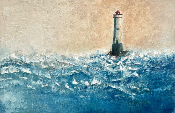 Œuvre contemporaine nommée « Lighthouse », Réalisée par ISABELL DELTELL