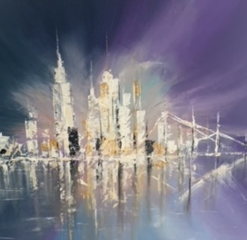 Œuvre contemporaine nommée « La City », Réalisée par PATRICK