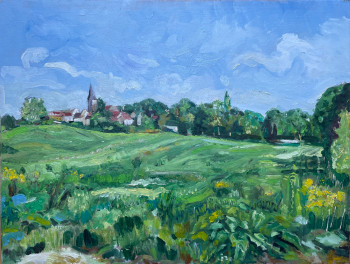 Œuvre contemporaine nommée « Village de Bussy-Saint-Martin », Réalisée par MOHSINE