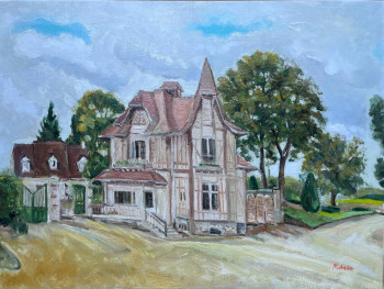 Œuvre contemporaine nommée « Villa en Normandie », Réalisée par MOHSINE