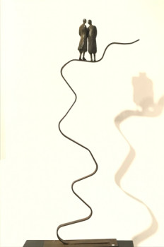 Œuvre contemporaine nommée « Les fluctuations du couple », Réalisée par VéRONIQUE LONCHAMP