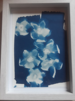 Œuvre contemporaine nommée « Cyanotype », Réalisée par LEELOO