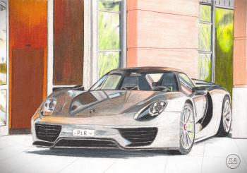 Porsche 918 Spyder Sur le site d’ARTactif