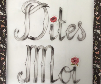 Œuvre contemporaine nommée « Dites moi », Réalisée par ANNSO HDMR