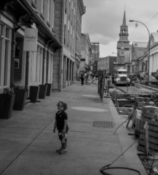 Œuvre contemporaine nommée « Young boy in Montreal », Réalisée par HERVE PEZZINI