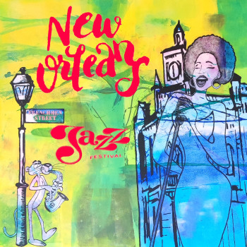 Œuvre contemporaine nommée « New Orleans Jazz », Réalisée par JMCHAPS