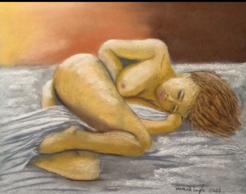 Œuvre contemporaine nommée « La belle endormie », Réalisée par PIERRICK LAIGLE